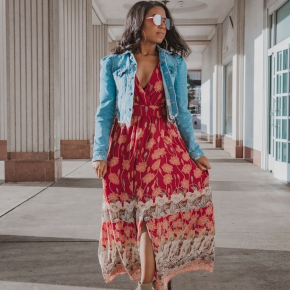 Nwt Madewell Tulip Sleeve Maxi Tall 